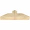 Ekena Millwork Portland Rough Sawn Timber Gable Bracket, Douglas Fir, 36"W x 12"H x 6"D x 6"F, 8/12 Pitch GBW036X12X0606POR00RDF - alternate 2